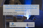Curso “PRL SECTOR NAVAL|Curso de Riscos Específicos do posto de traballo do Sector Naval” 
